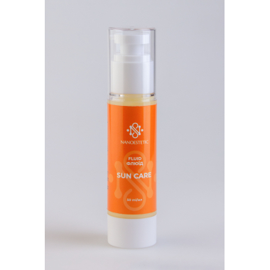 Флюїд для обличчя крем сонцезахисний SPF 50 NanoeStetic 50 мл Флюїд для обличчя крем сонцезахисний SPF 50 NanoeStetic 50 мл