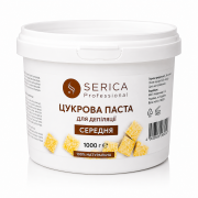 Цукрова паста для шугарингу Serica Середня 100% натуральна 1000 г Цукрова паста для шугарингу Serica Середня 100% натуральна 1000 г