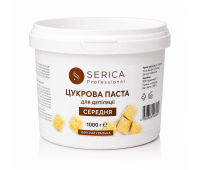 Цукрова паста для шугарингу Serica Середня 100% натуральна 1000 г Цукрова паста для шугарингу Serica Середня 100% натуральна 1000 г