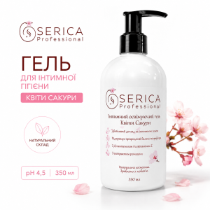 Гель для інтимної гігієни SERICA «Квіти сакури» 350 мл Гель для інтимної гігієни SERICA «Квіти сакури» 350 мл