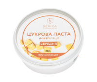 Цукрова паста для шугарингу Serica Середня 200г Цукрова паста для шугарингу Serica Середня 200г