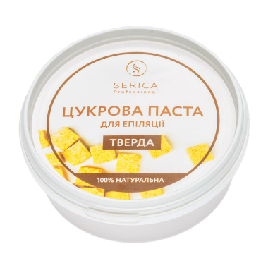 Цукрова паста для шугарингу Serica Тверда 200г Цукрова паста для шугарингу Serica Тверда 200г